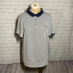 Primark Preppy Golf Navy Medium Polo Shirt